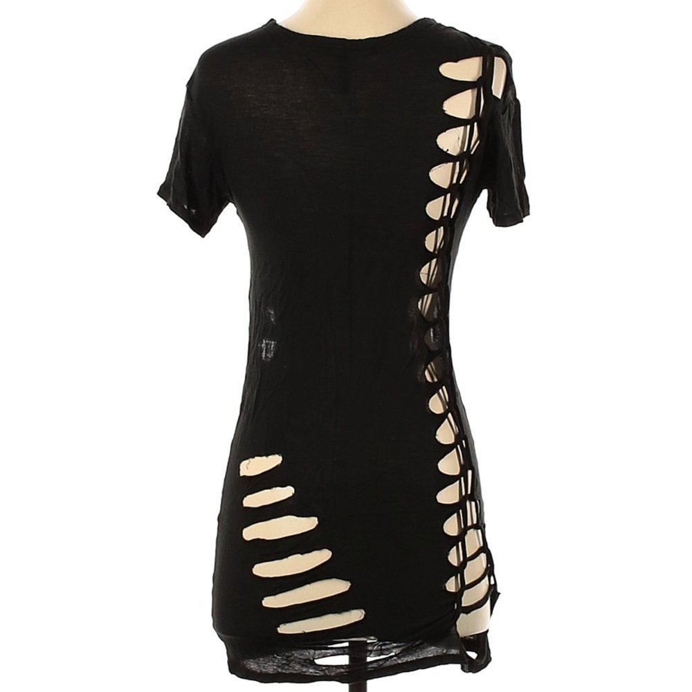 BCBGMaxAzria Distressed Top - Picture 2 of 2